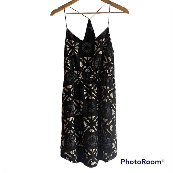 Madewell Dresses & Skirts - Madewell Starview Batik Grid silk cami dress